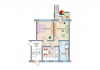 C.-v.-Ossietzky-Str. 146, 2-Raum-Wohnung, ca. 61 m² (Variante EG + 2. OG)